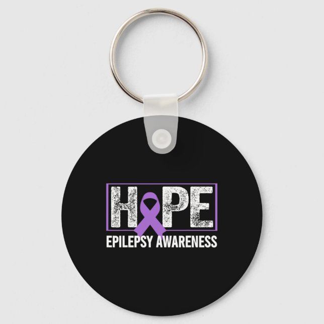 Llavero Epilepsia Conciencia - Esperanza Epilepsia Concien (Anverso)