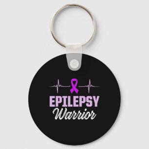 Llavero Epilepsia Conciencia Sobreviviente de Guerrero Epi