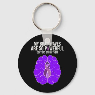 Llavero Epilepsia Conciencia Vestimenta Mi Cerebro Regalos
