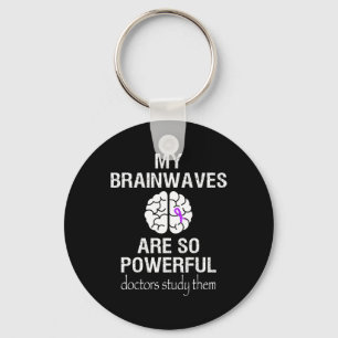 Llavero Epilepsia Mes de Conciencia Las ondas cerebrales s