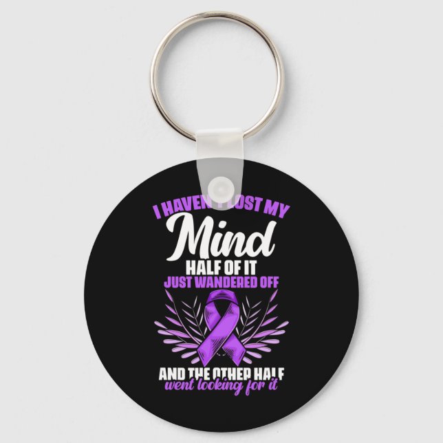 Llavero Epilepsia Mind - Epilepsia Survivor Epilepsia Awar (Anverso)