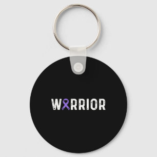 Llavero Epilepsia Warrior Awareness Purple Ribbon Men and