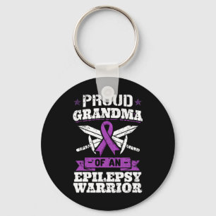 Llavero Epilepsia Warrior Grandma Epileptic Seizade Disord
