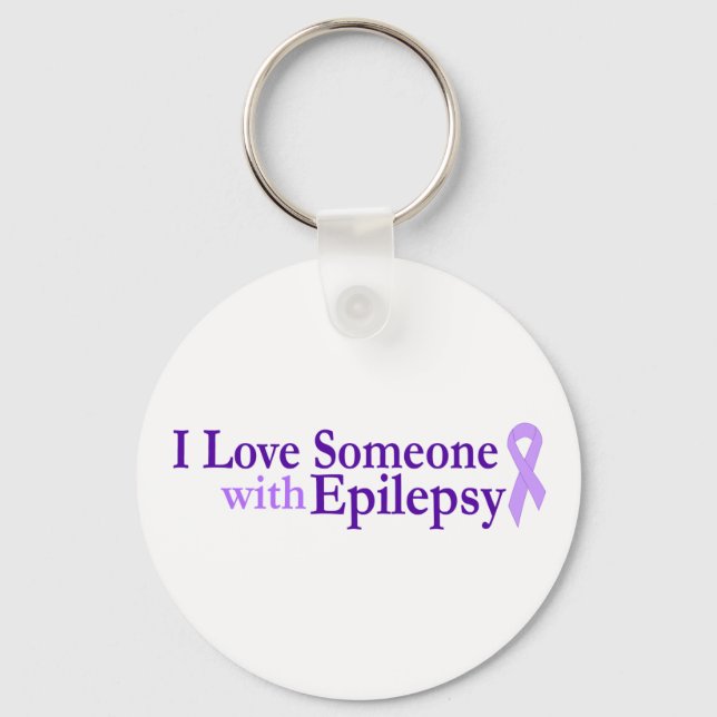 Llavero epilepsy love (Anverso)