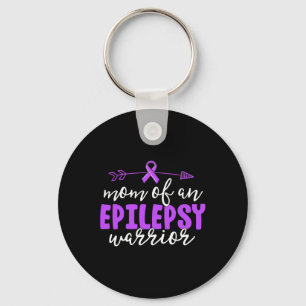 Llavero Epilepsy Mom Purple Ribbon Awareness Mother 1