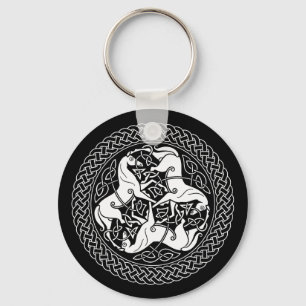 Llavero Epona Celta Knot con caballos