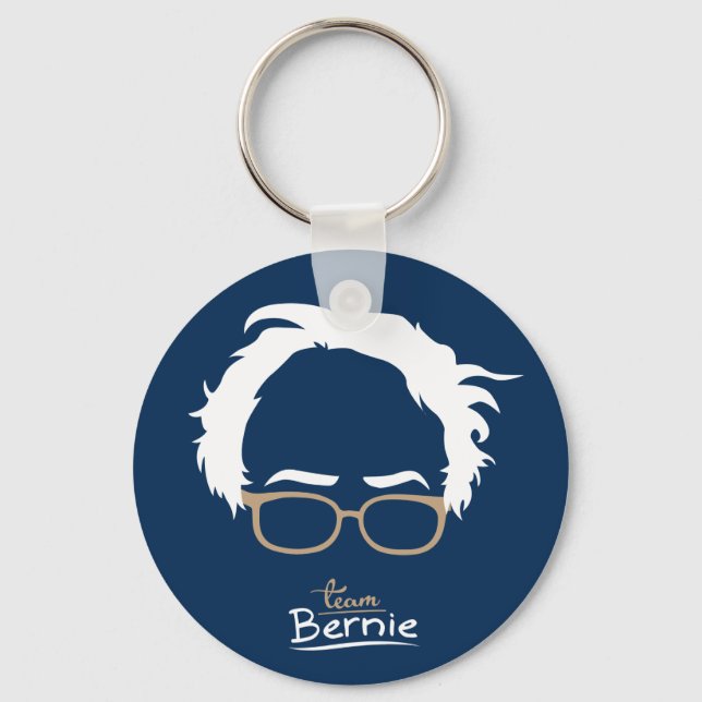 Llavero Equipo Bernie - Bernie Sanders para Presidente (Anverso)