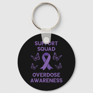 Llavero Equipo de Apoyo a la Conciencia de Sobredosis Mari