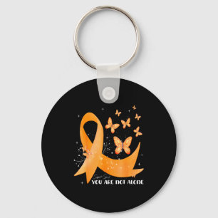 Llavero Equipo de Apoyo Cinta Naranja Esclerosis Múltiple 