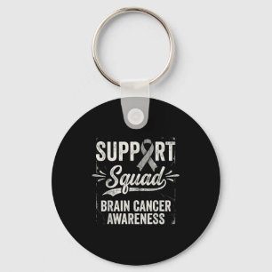 Llavero Equipo de apoyo conciencia del tumor cerebral cánc