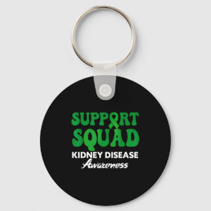 Llavero Equipo de apoyo conciencia enfermedad renal lazo v