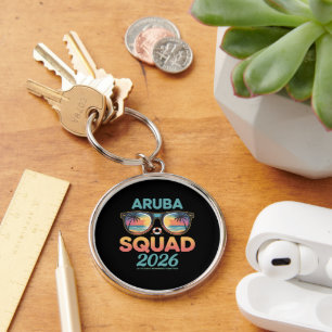 Llavero Equipo de Aruba 2026 Retro