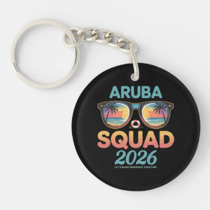 Llavero Equipo de Aruba 2026 Retro