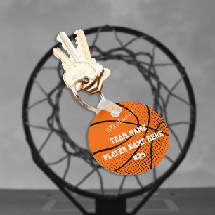 Llavero Equipo de baloncesto de personalizable