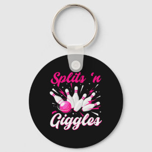 Llavero Equipo de bolos Funny Splits n Giggles Bolera lind