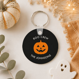Llavero Equipo de Boo Personalizado Minimalista para Hallo