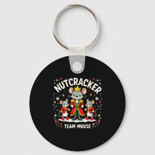 Llavero Equipo de Cascanueces Ratón Navidad Ballet Regalo