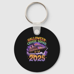 Llavero Equipo de crucero de Halloween 2025 Crucero famili