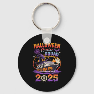 Llavero Equipo de crucero de Halloween 2025 tripulación de