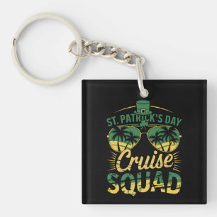 Llavero Equipo de crucero del día de San Patricio coincide