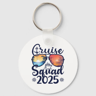 Llavero Equipo de crucero vacaciones de verano 2025 famili