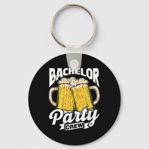 Llavero Equipo de despedida de soltero Groom Bride soltero