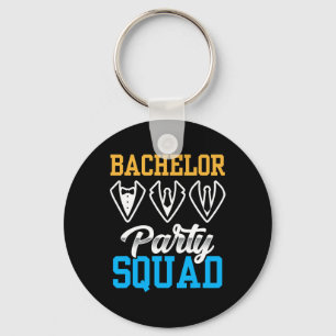 Llavero Equipo de despedida de soltero Novia Equipo Novio 