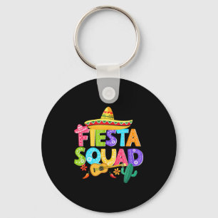 Llavero Equipo de fiesta Cinco De Mayo Familia Mexicana a