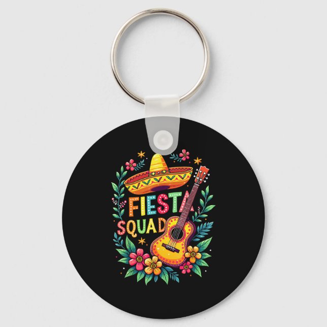 Llavero Equipo de fiesta combinando fiesta mexicana cinco  (Anverso)