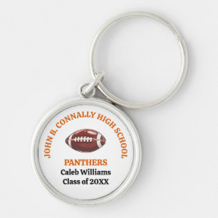 Llavero Equipo de Fútbol de Orange High School Personaliza