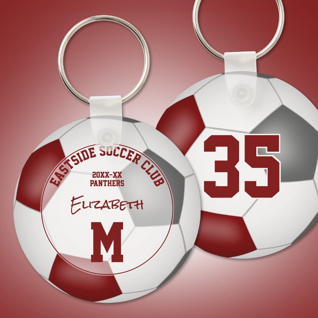 Llavero equipo de fútbol gris marrón regalos niños deporte (Subido por el creador)