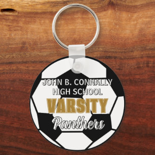 Llavero Equipo de Fútbol Varsity de Escuela Secundaria Per