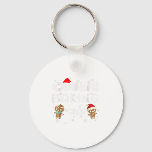 Llavero Equipo de Horneado de Galletas Traje de Navidad de