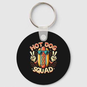 Llavero Equipo de Hotdog de la brigada de perros calientes