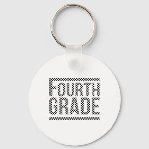 Llavero Equipo de maestros de cuarto grado a cuadros Byck 