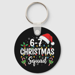 Llavero Equipo de Navidad 6-7 Divertido 67 Seis Siete Meme