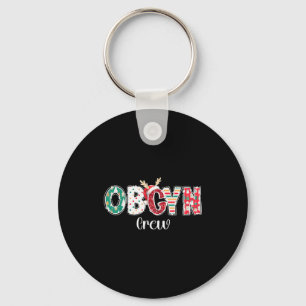 Llavero Equipo de Navidad de Obstetricia y Ginecología 