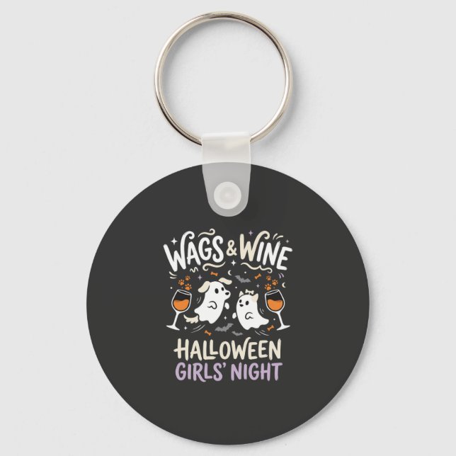 Llavero Equipo de Perros de Halloween Boo (Anverso)