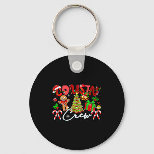 Llavero Equipo de primos árbol de Navidad Gingerbreads Mat