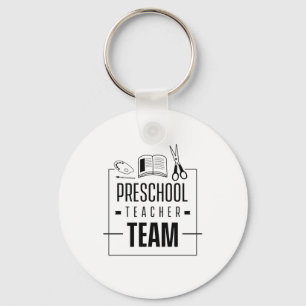 Llavero Equipo de profesores de preescolar