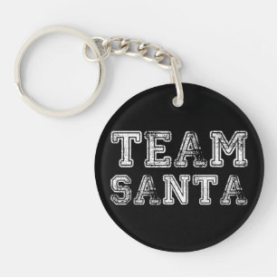 Llavero Equipo de Santa divertida Navidad