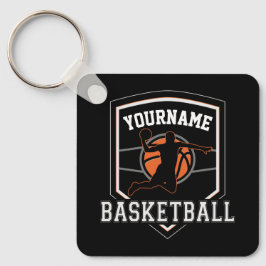 Llavero Equipo de Slam Dunk de jugador de baloncesto perso