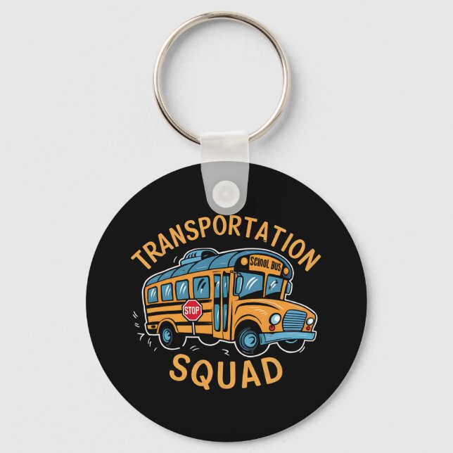 Llavero Equipo de Transporte de Conductores de Autobuses E (Anverso)