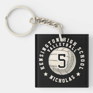 Llavero Equipo de voleibol de la escuela personalizado