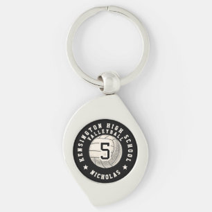 Llavero Equipo de voleibol escolar personalizado