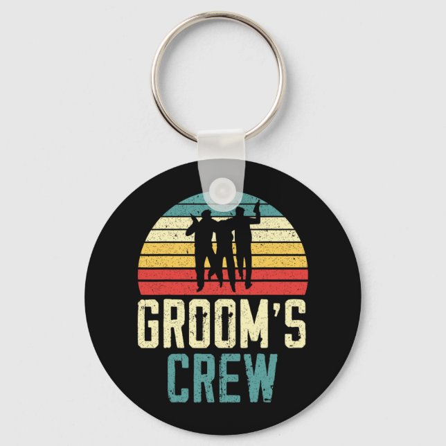 Llavero Equipo del Novio Cuadrilla del Novio Despedida de  (Anverso)