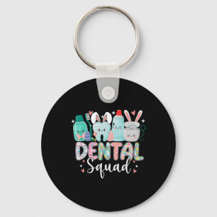 Llavero Equipo dental de dientes divertidos Dentista Feliz