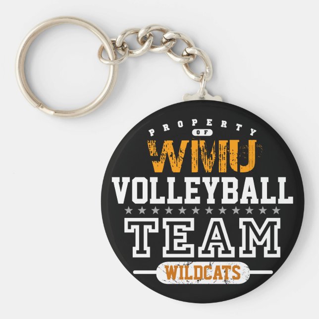 Llavero Equipo deportivo de escuela (Frente)