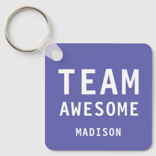 Llavero Equipo Divertido Increíble Nombre Personalizado Mo