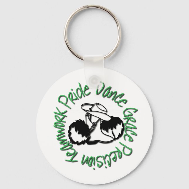 Llavero Equipo Drill - Orgullo de trabajo en equipo Dance  (Anverso)